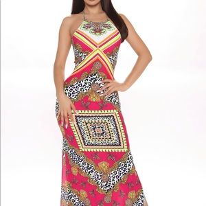 Island Girl Kisses Maxi Dress